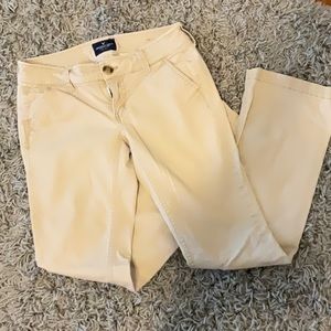 American Eagle Kick Boot Khakis